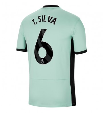 Chelsea Thiago Silva #6 Kolmaspaita 2023-24 Lyhyet Hihat